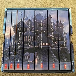 Harry Potter Full Paperback Set with the Hardcover Edition of the Cursed Child